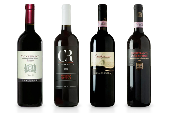 sagrantino-bottles